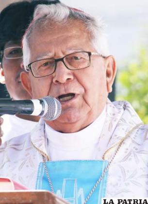 Cardenal, Julio Terrazas (foto archivo)