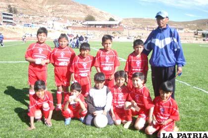 Sandy FC participa en el torneo de fútbol menores