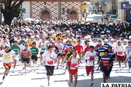 Miles de deportista participarán en la carrera estudiantil