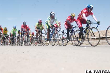 Ciclistas que intervinieron en la Vuelta a Oruro