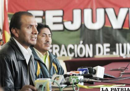 Fejuve de La Paz ratifica el paro cívico, mientras tres municipios se aprestan para sitiar la ciudad