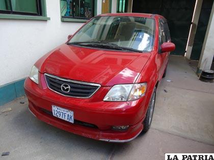 El motorizado con placas falsas encontrado en ambientes del Segip