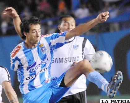 Hernán Boyero delantero de Blooming