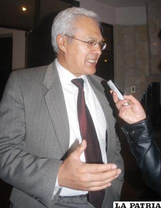 Gustavo Blacutt, director del Banco Central de Bolivia