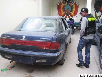 Este vehículo fue robado en Chile