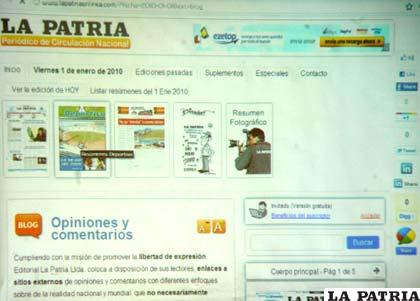 Moderna Tecnología del periódico <b>LA PATRIA</b> fue presentada en el salón Centenario de la Cámara de Comercio de Oruro