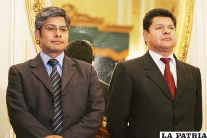 Ex viceministro de Coordinación con Movimientos Sociales, Wilfredo Chávez es ministro de Gobierno y Rubén Saavedra retornó al Ministerio de Defensa