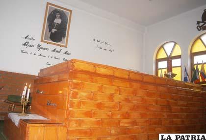 Ayer se recordó 19 años de la beatificación de Nazaria Ignacia