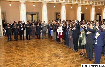 Gabinete Ministerial del Presidente Morales