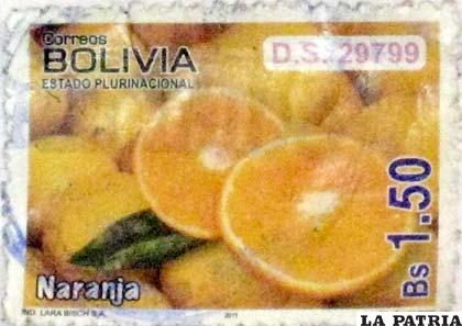 Se presume que esta estampilla es falsificada