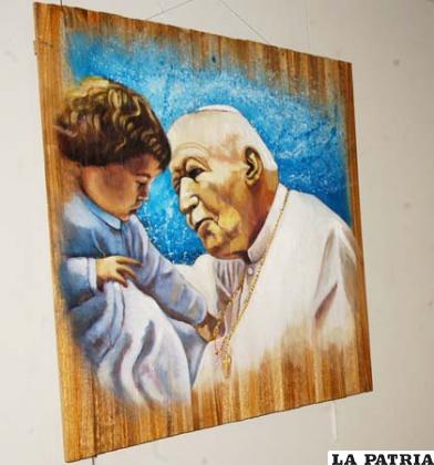 Obra que sobresale en la exposición de Carlos Ponce