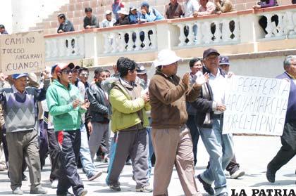 Comerciantes de la Súper Feria piden la ejecución del camino Ancaravi y apoyan al Tipnis