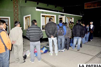 Uno de los detenidos es Oswaldo H.
