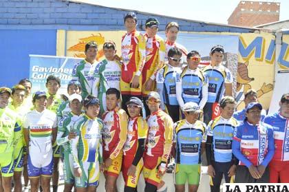 Pio Rico por equipos ganó la prueba, Sinchi Wayra de Oruro en el segundo lugar