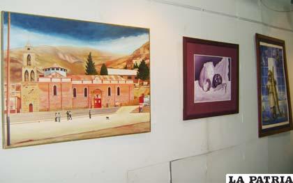 Obras orureñas se expondrán en el Salón “Walter Terrazas” de Cochabamba