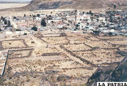 Vista panorámica del municipio de Quillacas 