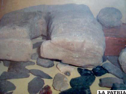 Piezas arqueológicas de Santiago de Andamarca