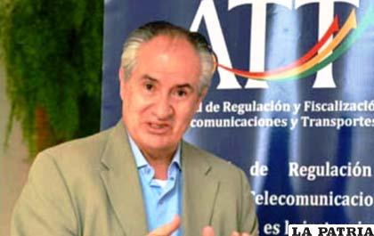 Clifford Paravicini, manifestó que la ATT coadyuvará en el proceso judicial contra tres medios de comunicación /ANF