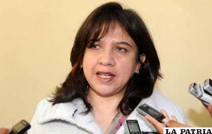 Sandra Soriano, senadora