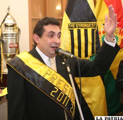 Kurt Reintsch fue posesionado (foto: APG)