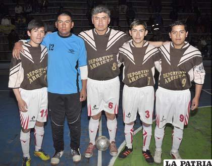 Jugadores del equipo Valdez Rocha 