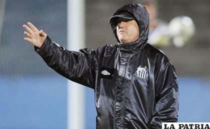 Muricy Ramalho entrenador del Santos (foto: publimetro.com)