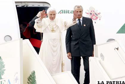 El Papa Benedicto XVI pide paz para el Medio Oriente /yucatan.com.mx