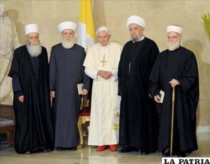 El papa Benedicto XVI defiende en el Líbano la libertad religiosa /noticias.lainformacion.com