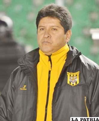 El D.T. Eduardo Villegas