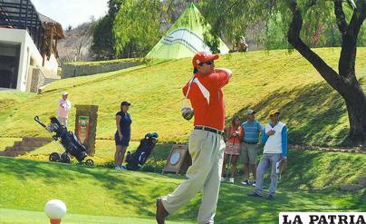 Antonio Beltrán, campeón nacional de golf