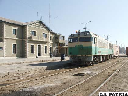 Oruro, centro ferroviario nacional
