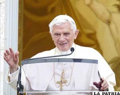 Papa Benedicto XVI /EFE/Archivo
