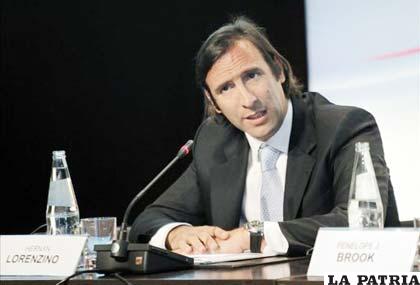 Ministro de Economía argentino, Hernán Lorenzino /EFE/Archivo