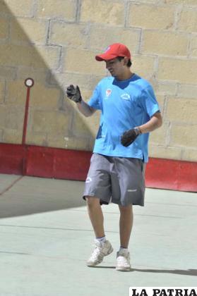 Pablo Zambrana, pelotari orureño