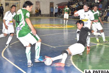 Una acción del partido en el cual venció Murillo