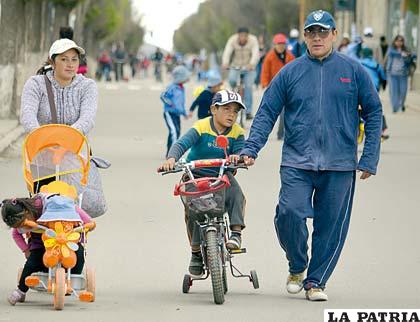 Manejar estos velocípedos coadyuva a la salud y recreación de la población