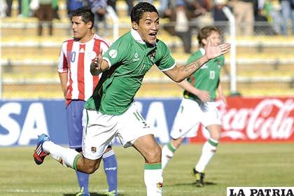 Bolivia venció en la ida 3-1 el 9 de agosto de 2012