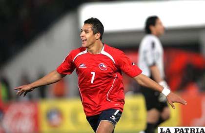 Alexis Sánchez se convierte en una carta de ataque de Chile