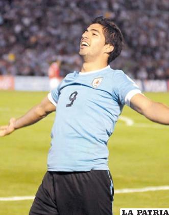 Luis Suárez es pieza clave en Uruguay
