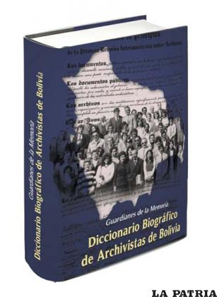 Libro Guardianes de la Memoria – Diccionario de Archivistas de Bolivia