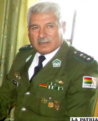 El coronel Espinoza será posesionado como nuevo comandante de Oruro
