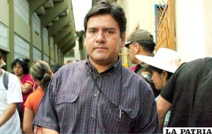El diputado Mauricio Muñoz