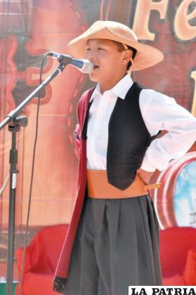El solista Jorge Cuevas