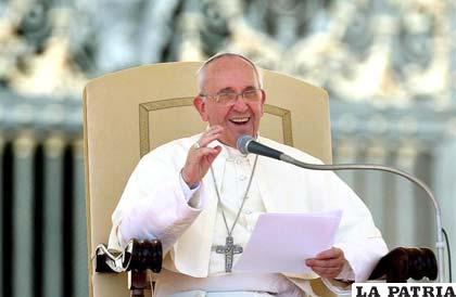 Papa Francisco, en la homilía de ayer