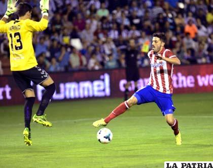 Raúl García fue el goleador del Atlético