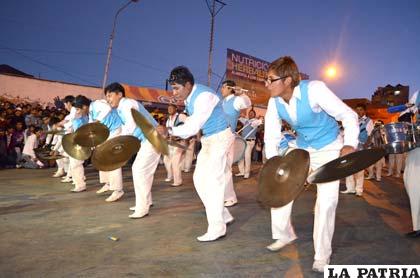 Destacada participación de la Banda del colegio Bolívar