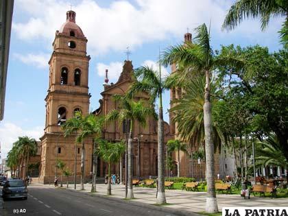 Una vista del centro de la ciudad de Santa Cruz de la Sierra