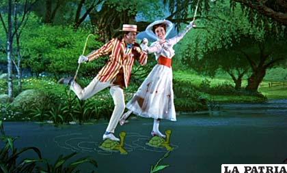 Mary Poppins fue una película pionera por sus efectos especiales