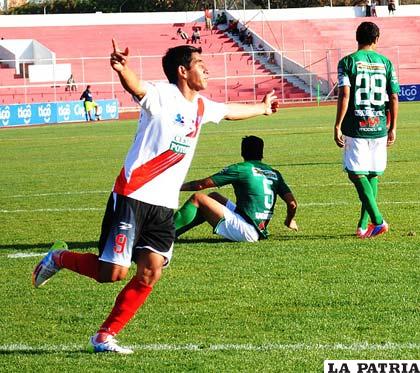 Gastón Mealla selló la victoria de Nacional Potosí ante Petrolero que no hace pie en el torneo de la Liga 