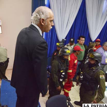 La reunión en Coteautri fue suspendida por amenaza de una bomba